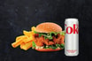 Chicken Fillet Burger Meal